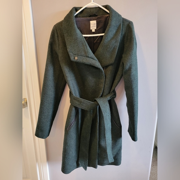 NWT Twik Trenchcoat with leather detailing. Size XS - Picture 2 of 4